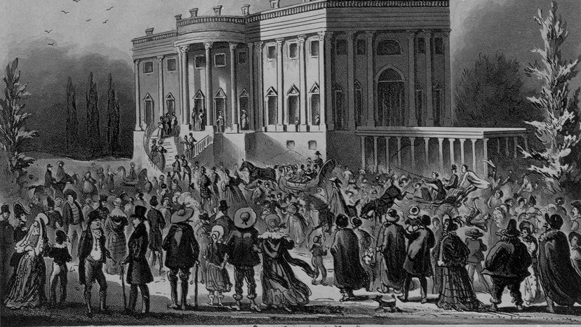 huge mob Andrew Jackson Inauguration