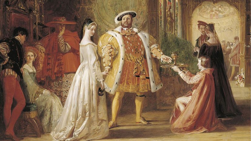 Anne Boelyn and King Henry VIII. 