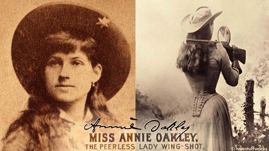 为什么安妮·奥克利（Annie Oakley）是美国的神枪手甜心“border=