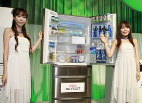 A new refrigerator in Japan by Matsushita uses a silver ion filter to kill 99.9% of bacteria in the unit.