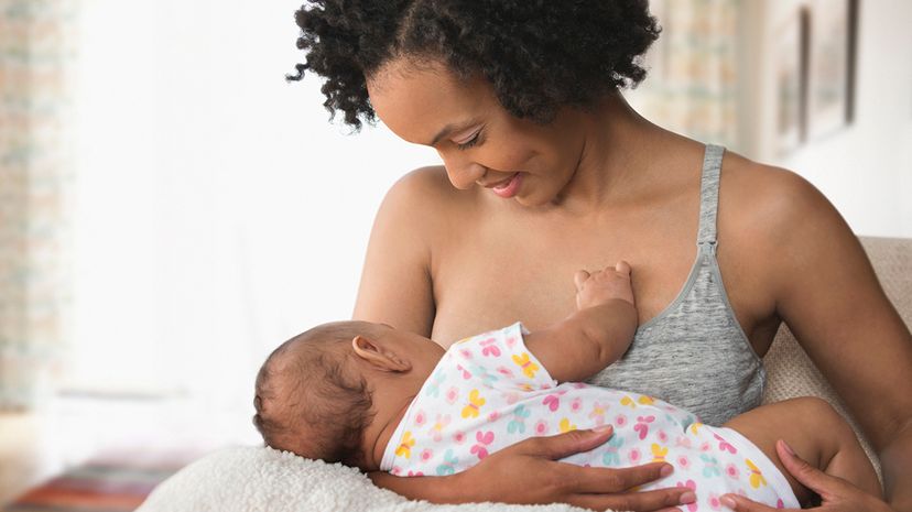 Researchers at the University of Vanderbilt have recently published new findings into anti-bacterial properties shown by sugars in human breast milk. KidStock/Blend Images/Getty Images