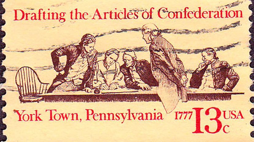 the articles of confederation went into effect in