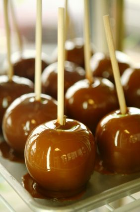 caramel apples