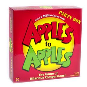 Apples to Apples is a popular -- and unpredictable -- party game.