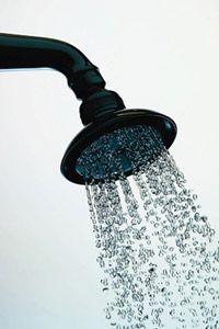 By adding an attachment that measures water flow to your showerhead, you become conscious of your usage.