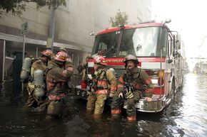 firefighters, New Orleans, Hurrican Katrina