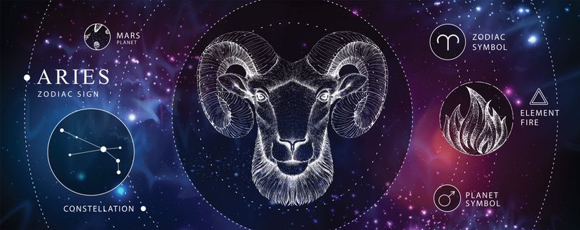 Aries illustration