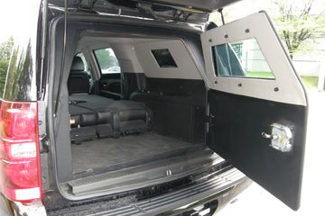 The Chevrolet Suburban is the most popular personal protection model.