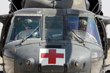 army medevac helicopter
