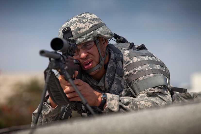 US Army Ranger cool  under pressure