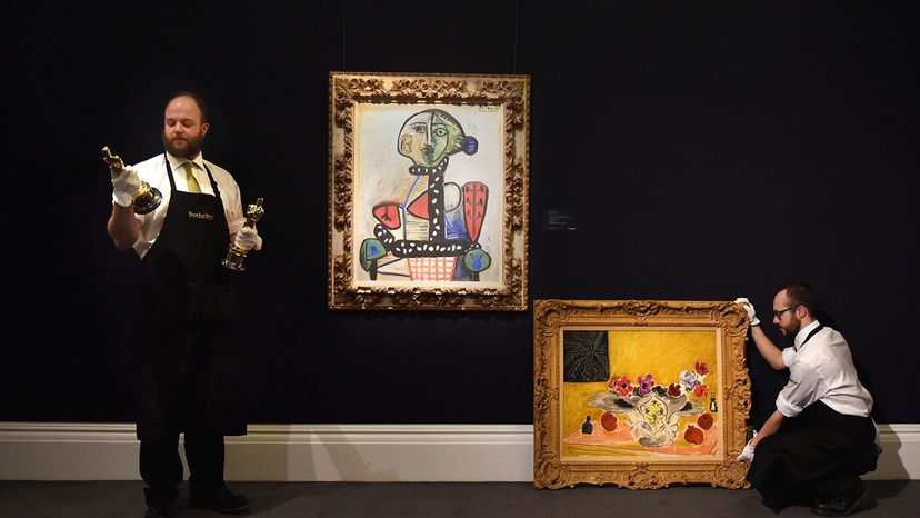 Picasso and Matisse paintings