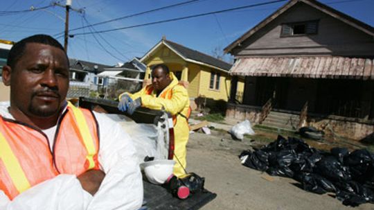 Is it safer to remove asbestos from a building or leave it there?