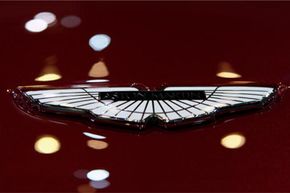 The Aston Martin logo