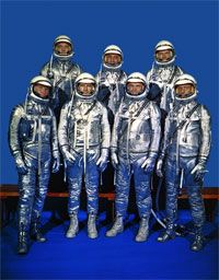 The Mercury 7, NASA's first astronauts, were all military pilots.
