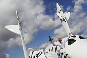 企业家理查德·布兰森（Richard Branson）的维珍银河（Virgin Galactic）已经以每座25万美元的价格进行预订。“border=