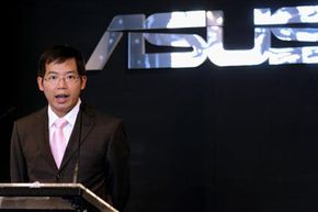 Ted Chen of ASUS speaks in Sydney, Australia in November 2008.