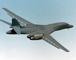 The B-1 Lancer was a supersonic bombing plane designed to replace the venerable B-52 Stratofortress.