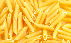 Tasty penne pasta helps stretch the more expensive meat in this dish.