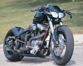  The Buell Street Fighter's 1200-cc Buell V-twin is a hopped-up version of a Harley-Davidson Sportster engine and received numerous upgrades to enhance performance even more.