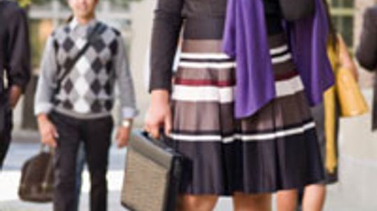 What does business casual mean for women?