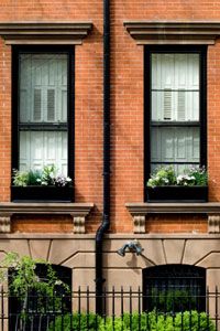 Brownstone with garden level