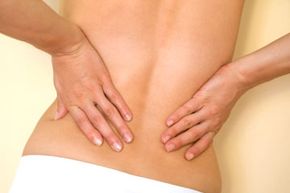 Back pain could be a sign of a kidney infection.