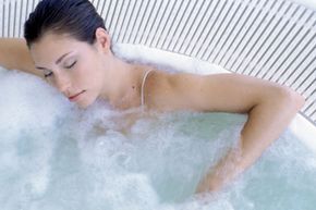 Keep your hot tub time down to 15 minutes or so, and never allow yourself to doze off.