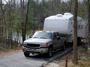 Towing a camper