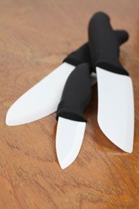Knives made of ceramic are no match for backscatter X-rays, which pick up on all sorts of nonmetallic objects.