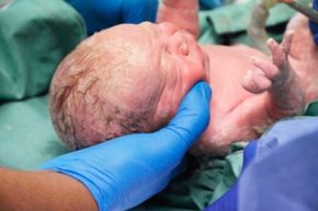newborn after birth