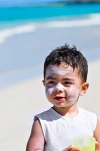 Beautiful Skin Image Gallery Be careful if you decide to put sunscreen on your little ones. See more pictures of getting beautiful skin.
