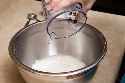 baking powder in mixture