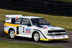 The Audi Sport Quattro S1 was one of the banned Group B rally cars.
