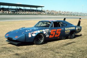 The Dodge Charger Daytona was the first car to break 200 mph in a NASCAR race.