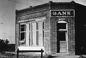 If ever your bank looks this dismal and abandoned, the FDIC will be there to save the day.