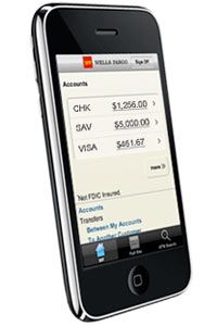 Wells Fargo online banking app