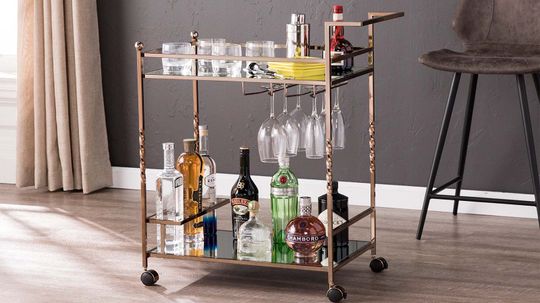 How to Stock a Beautiful Bar Cart