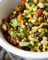 black bean salad