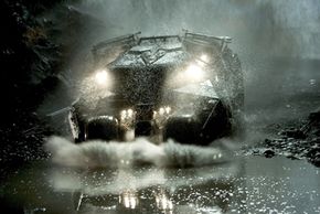 The design of the batmobile for &quot;Batman Begins&quot; started with model bashing.