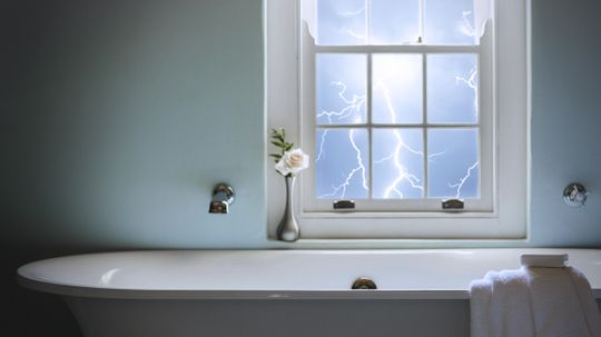 Can You Shower During a Thunderstorm?