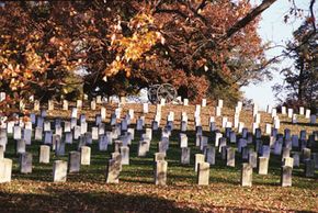 The cemetery at Gettysburg National Military Park