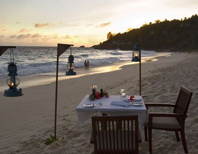 Mahe Island in the Republic of Seychelles.