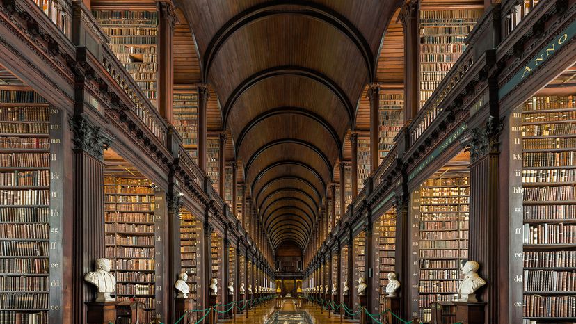 long room, Library of Trinity College