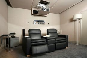 A Bedroom Into Home Theater