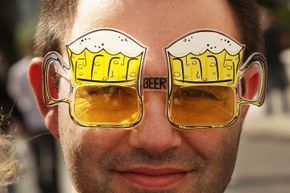 We wonder where this guy's beer goggles score stands.