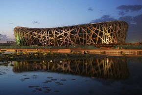 The Beijing National Stadium, also known as &quot;the bird's nest,&quot; will be the venue for the opening ceremonies and track and field events.