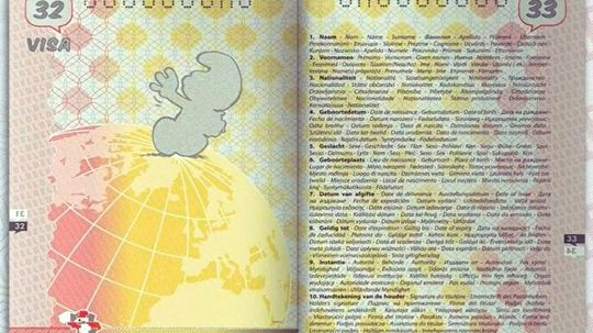 New Belgian Comic Strip Passports Increase Security and Fun