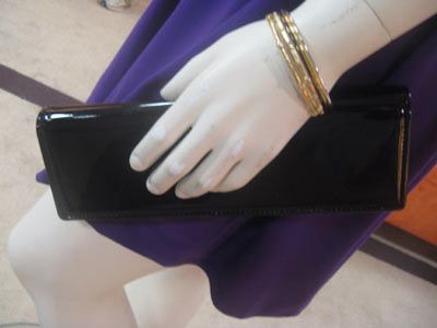 black clutch purse