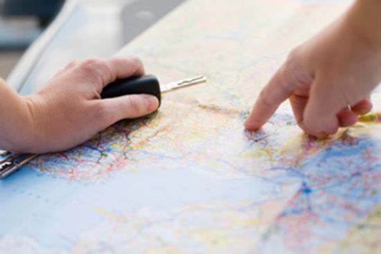 When is the best time of day to schedule my road trip?