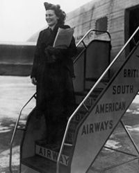 British South American Airways plane